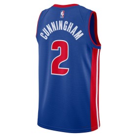 Maillot Homme Detroit Pistons Cade Cunningham 2 2022-23 Nike Icon Edition Bleu Swingman